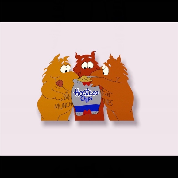 Hostess Suspenders Retro Logo Chips Munchies Mascot - Picture 4 of 9